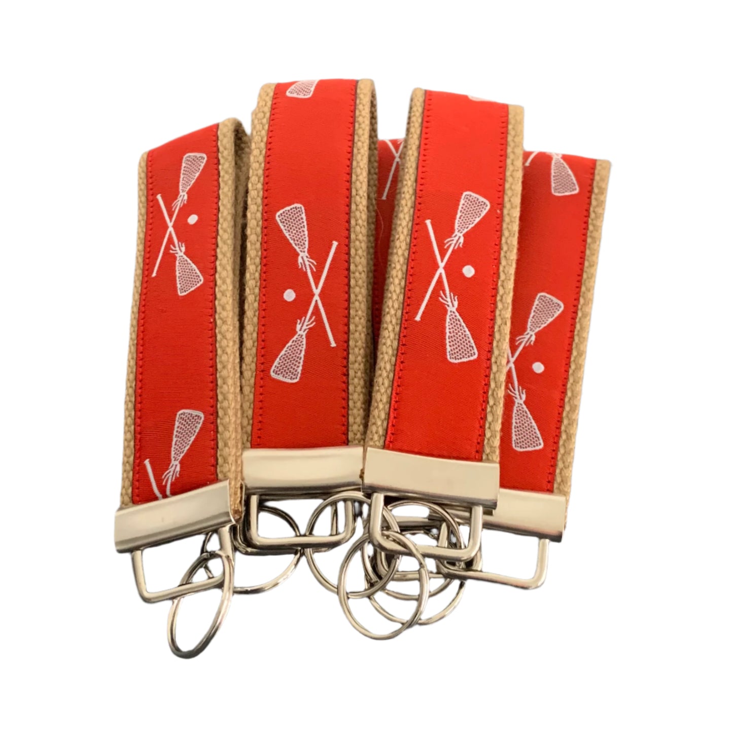 Khaki and Red Lax